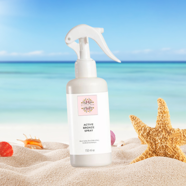 Spray attivatore che accelera l’abbronzatura in modo naturale, per un colorito dorato, uniforme e duraturo. La formula leggera si assorbe subito e lascia la pelle morbida, luminosa e idratata, senza ungere.

