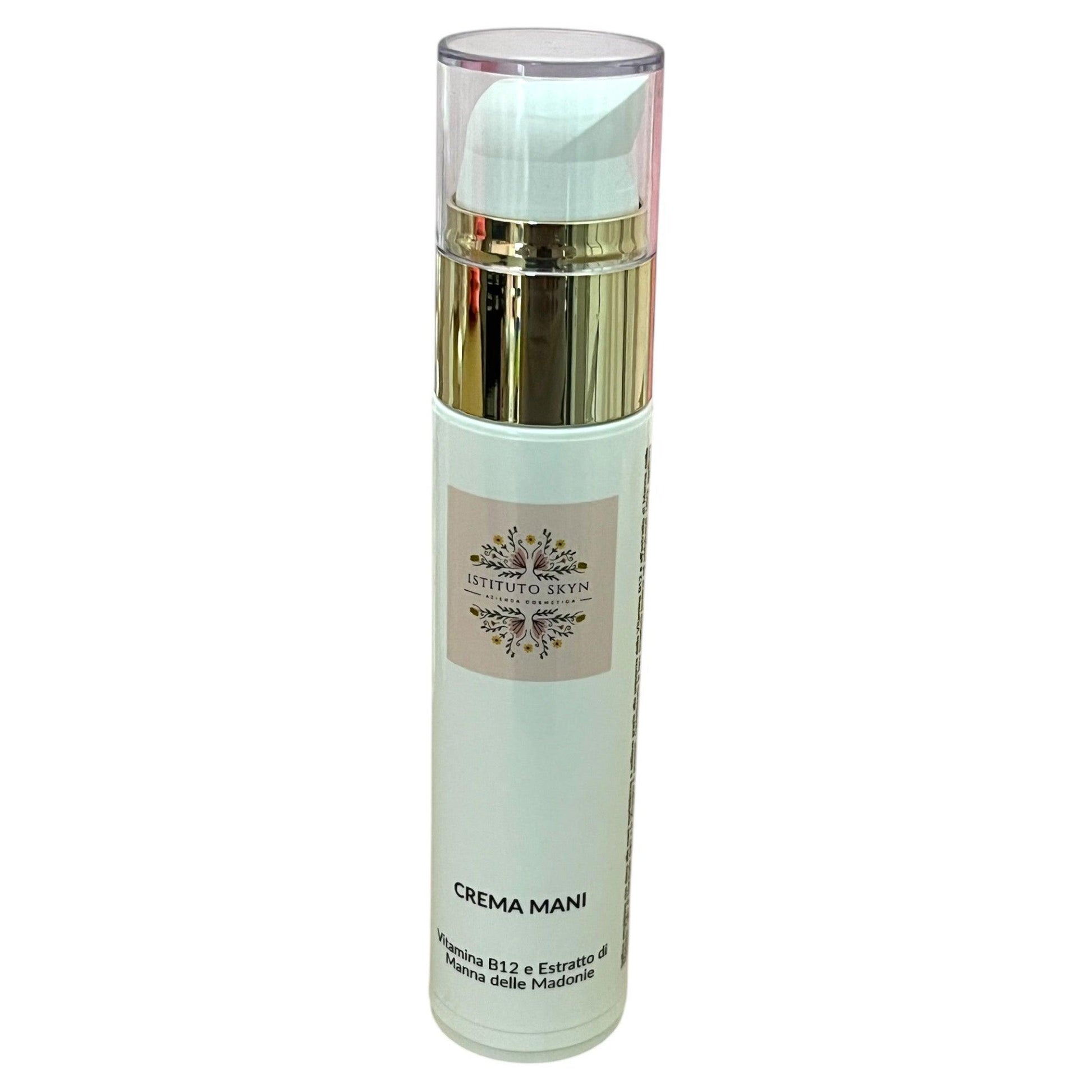 crema mani vitamina b12 ed estratto di manna delle madonie - 50ml