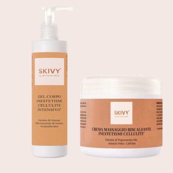 Kit Corpo Cellulite – Gel Corpo + Crema Riscaldante - ISTITUTO SKYN