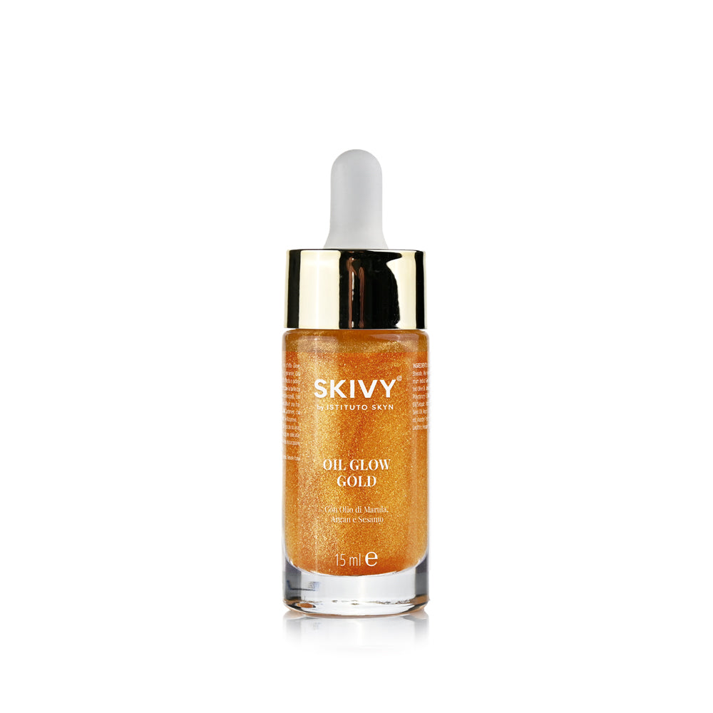 Oil Glow Gold | Olio Illuminante Viso Corpo e Capelli - ISTITUTO SKYN