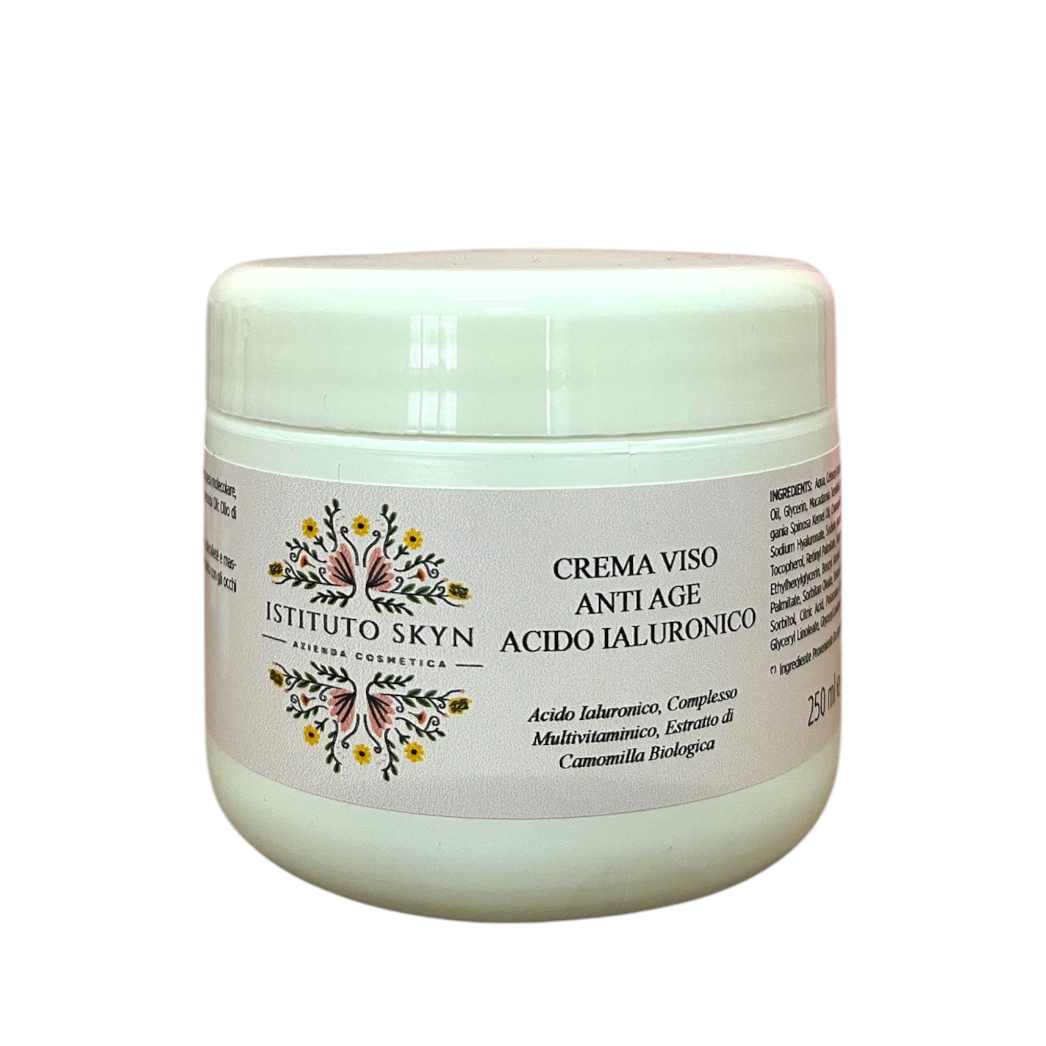 Crema Viso Acido Ialuronico - 250 ml