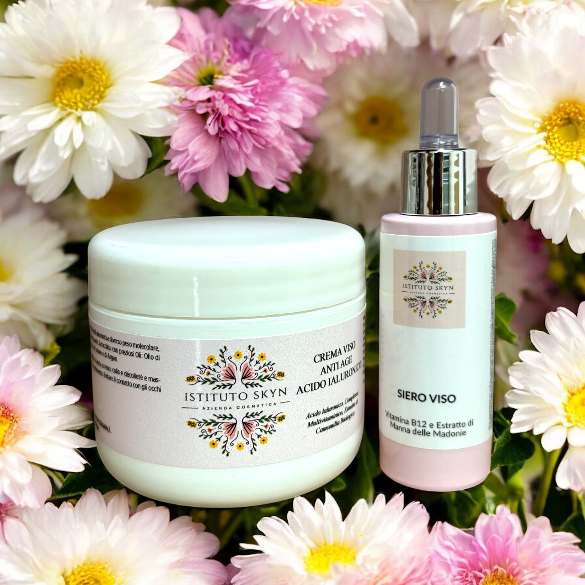 Kit Idratazione Intensa – Crema Acido Ialuronico 250ml + Siero B12