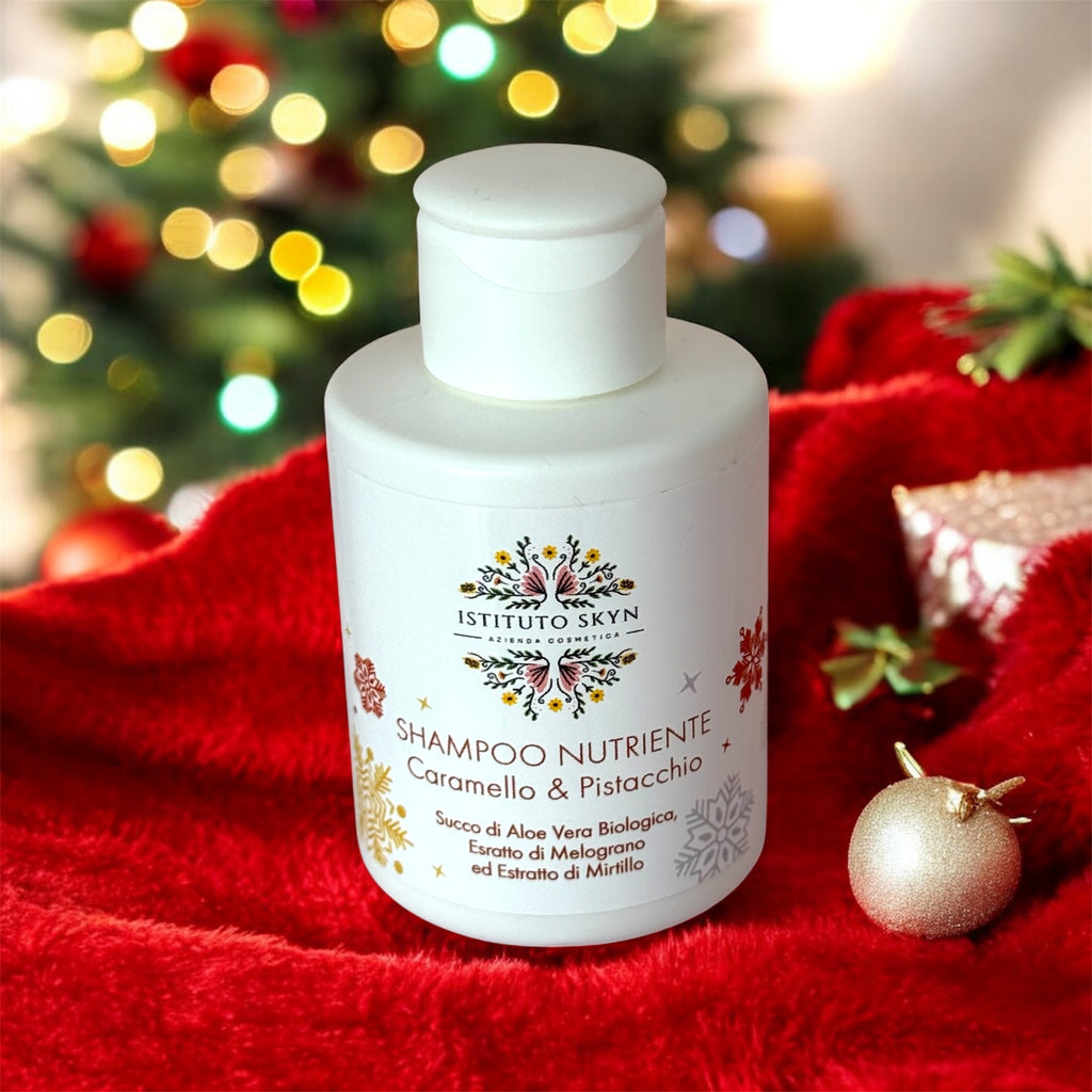 Box Corpo Caramello & Pistacchio – Edizione Natalizia (4 pezzi)