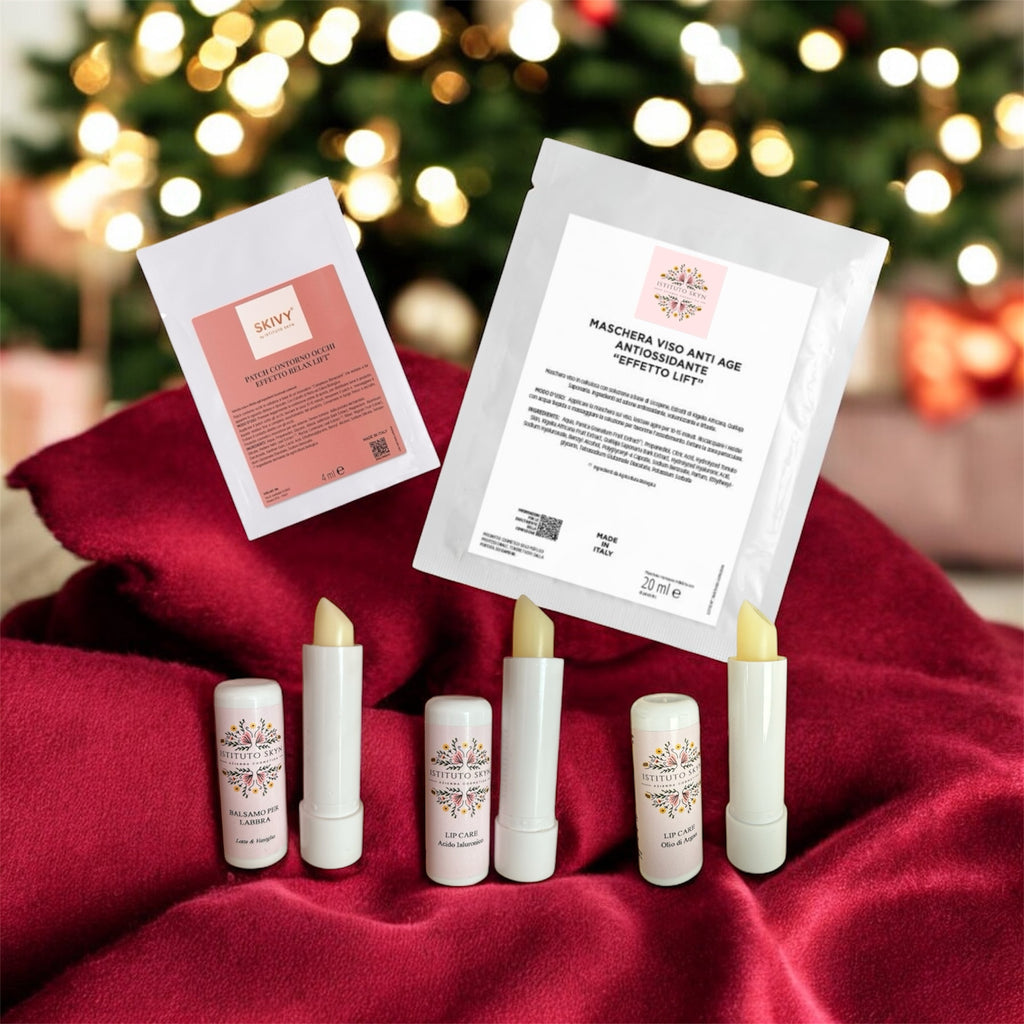 Idea Regalo Occhi, Labbra & Viso – Patch + Maschera Lift + Lip Care