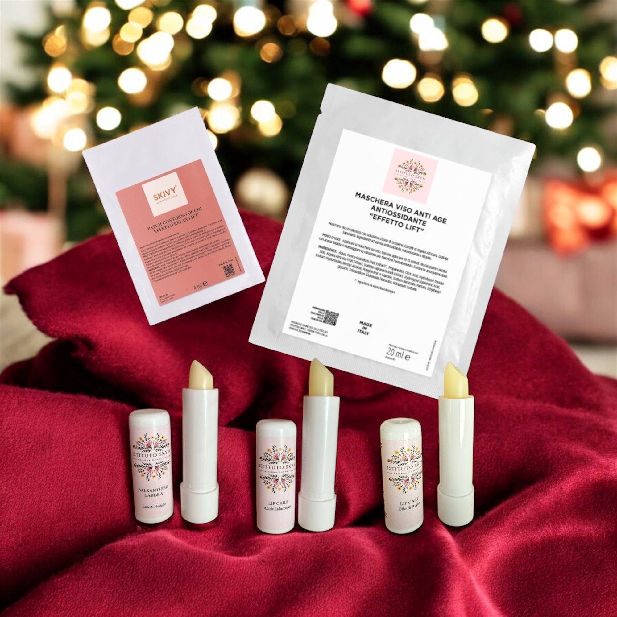 Idea Regalo Occhi, Labbra & Viso – Patch + Maschera Lift + Lip Care