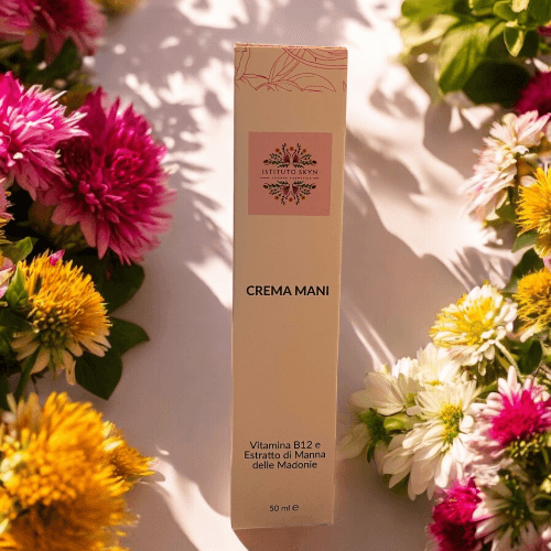 crema mani vitamina b12 ed estratto di manna delle madonie - 50ml