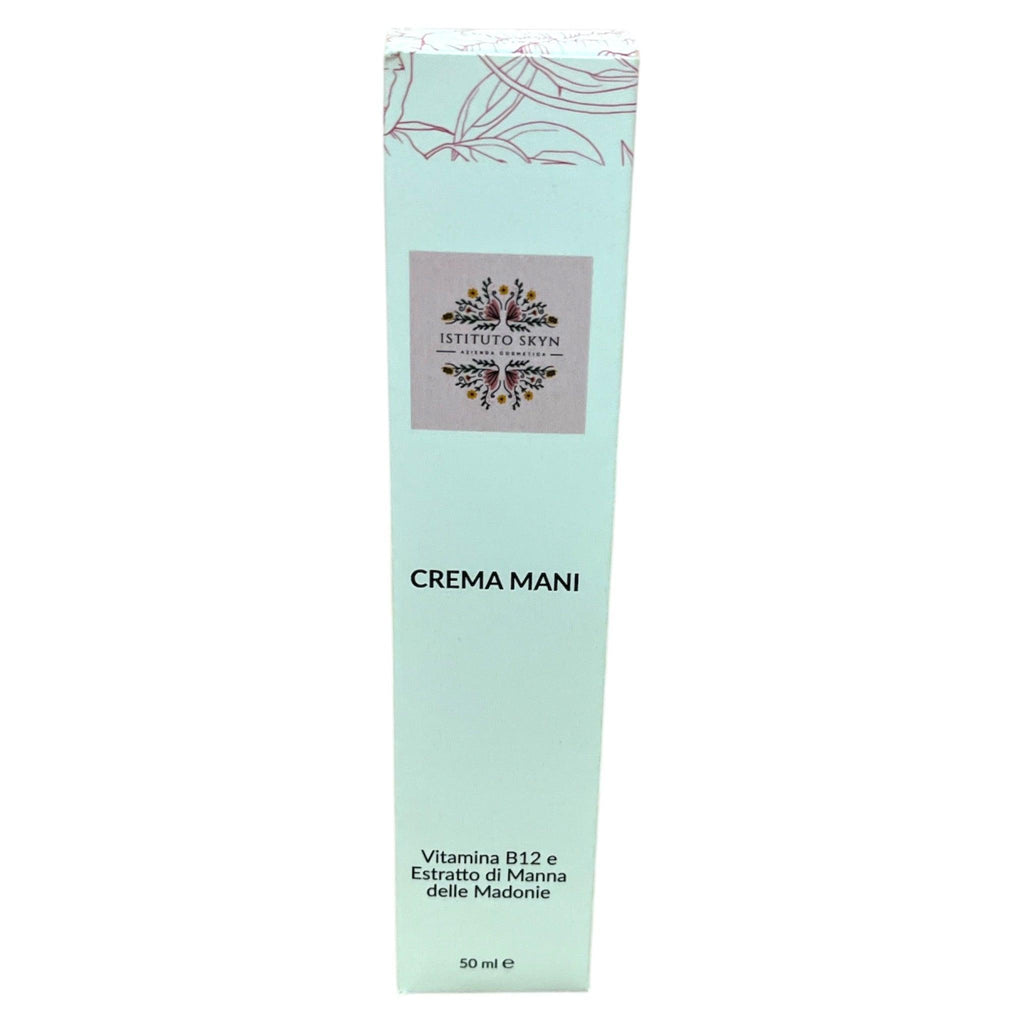 crema mani vitamina b12 ed estratto di manna delle madonie - 50ml